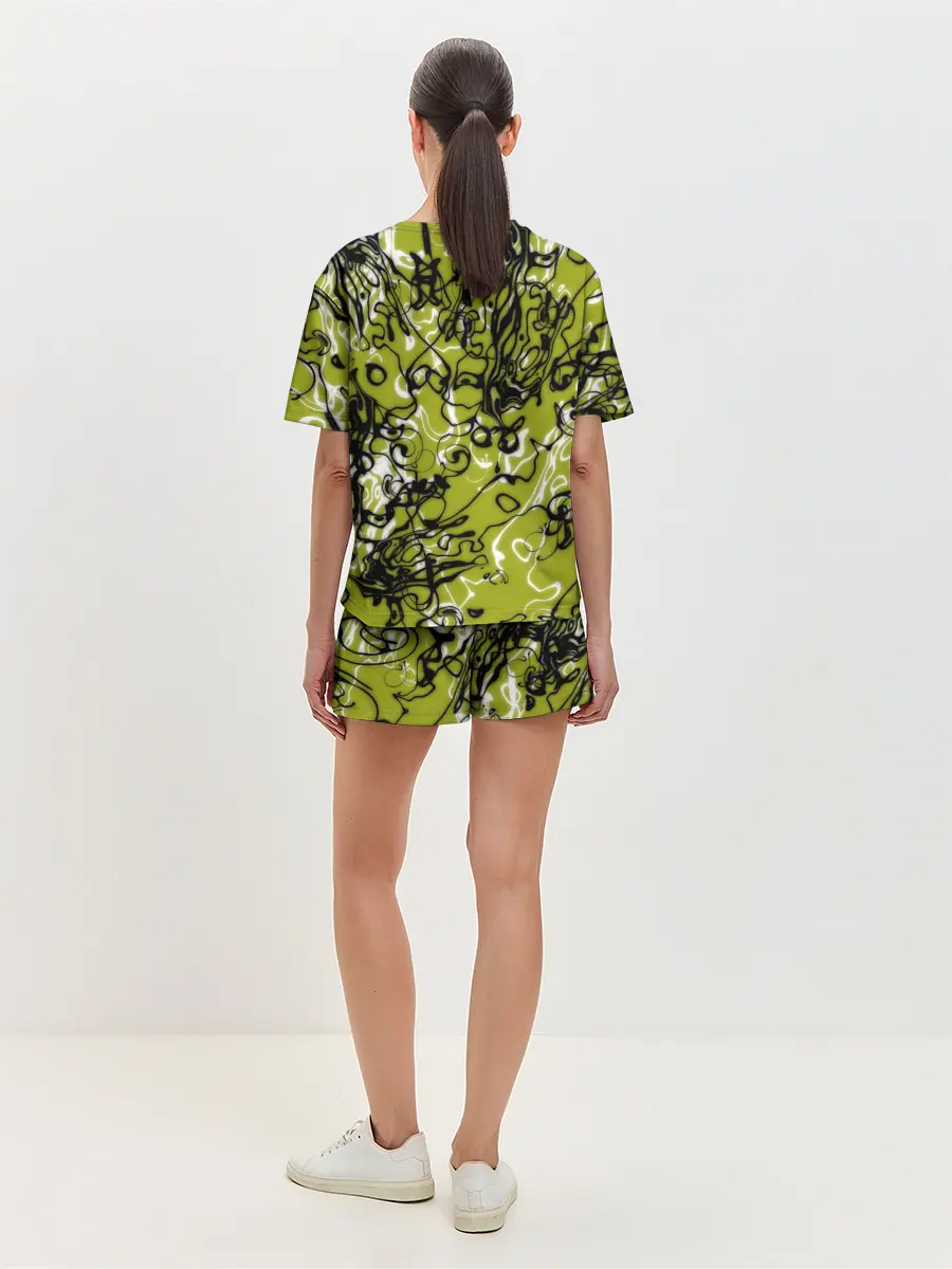 Женская пижама с шортами / Santa Muerte