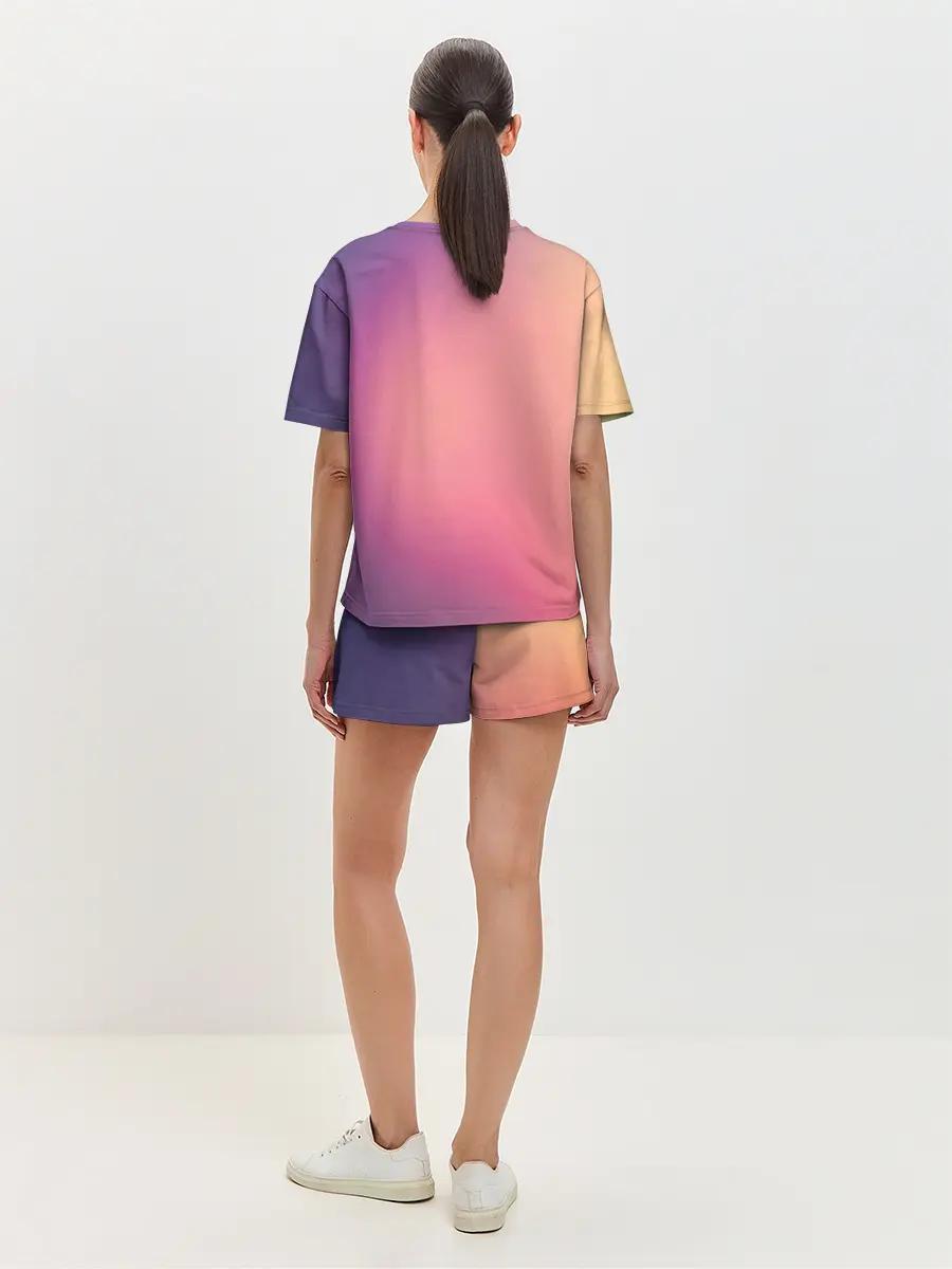 Женская пижама с шортами / CsGo Градиент