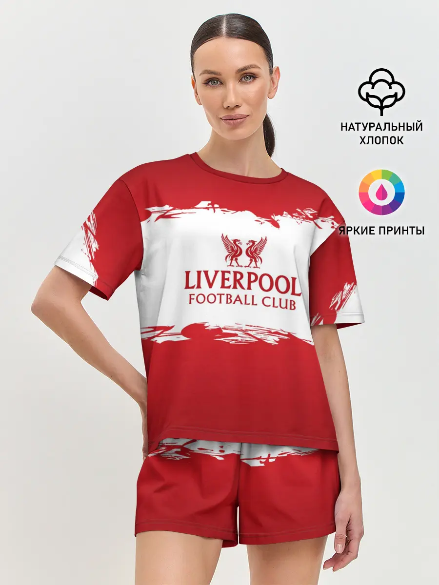 Женская пижама с шортами / Liverpool FC