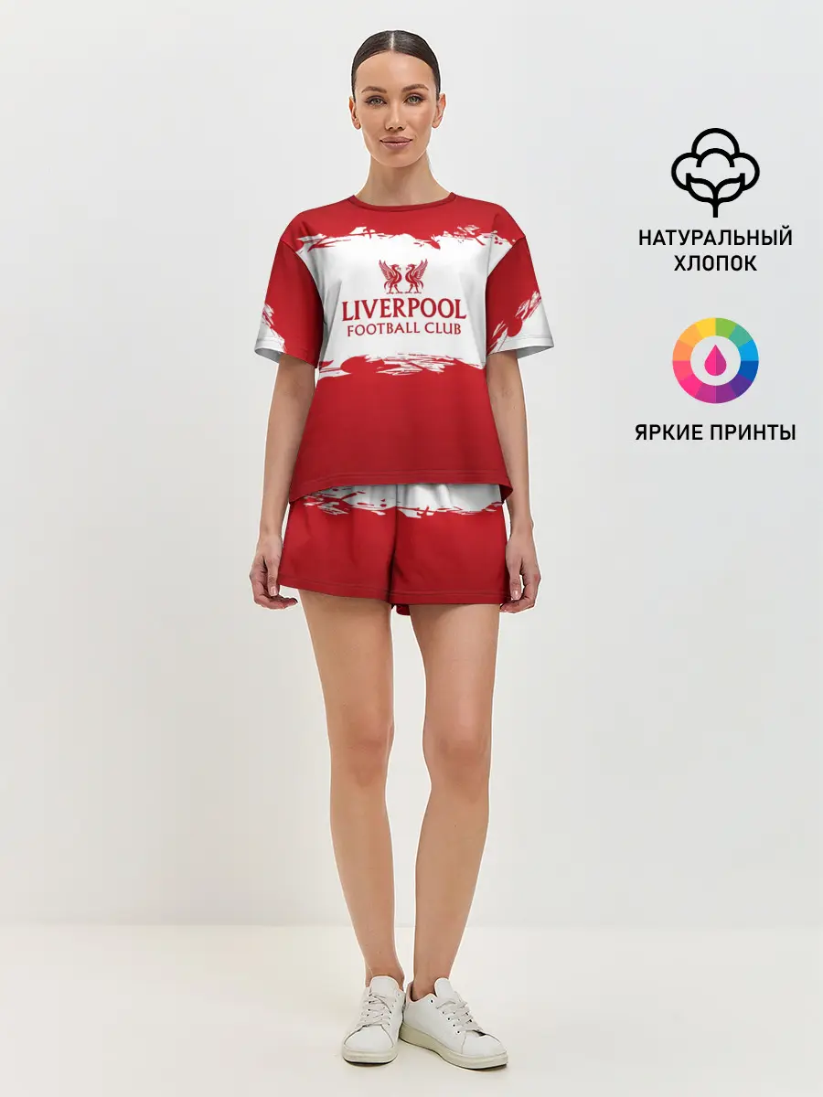 Женская пижама с шортами / Liverpool FC