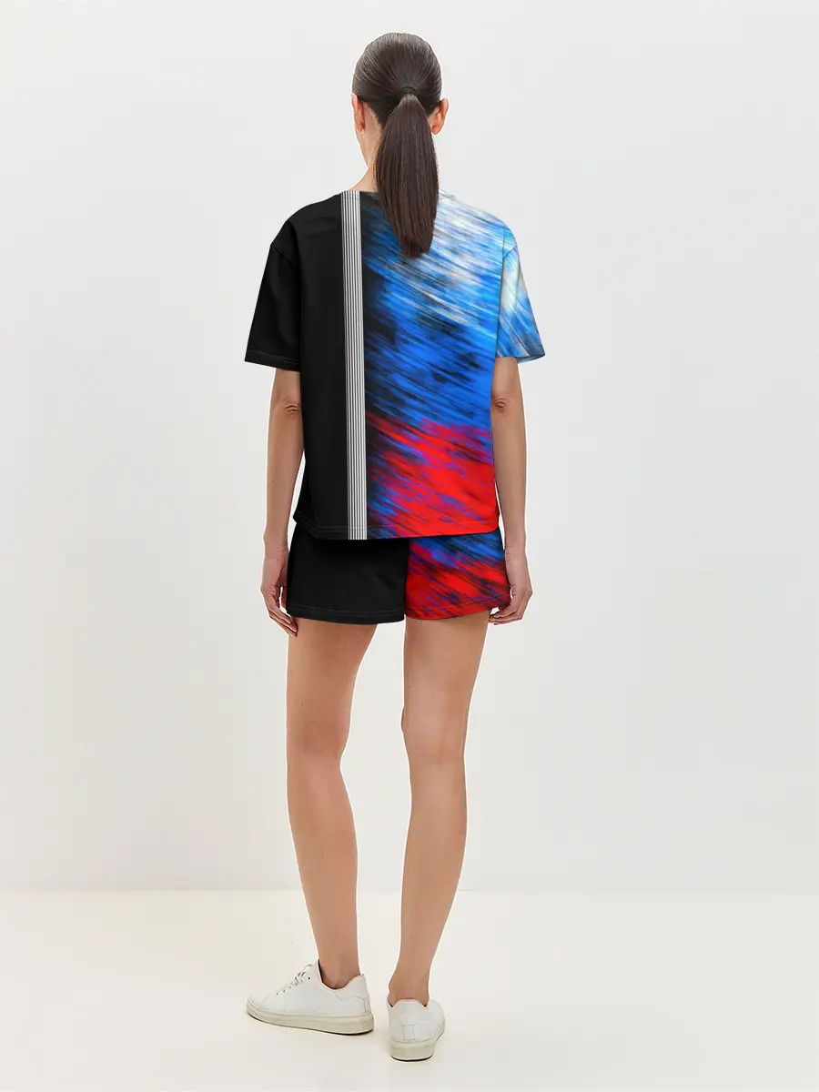 Женская пижама с шортами / Теннис