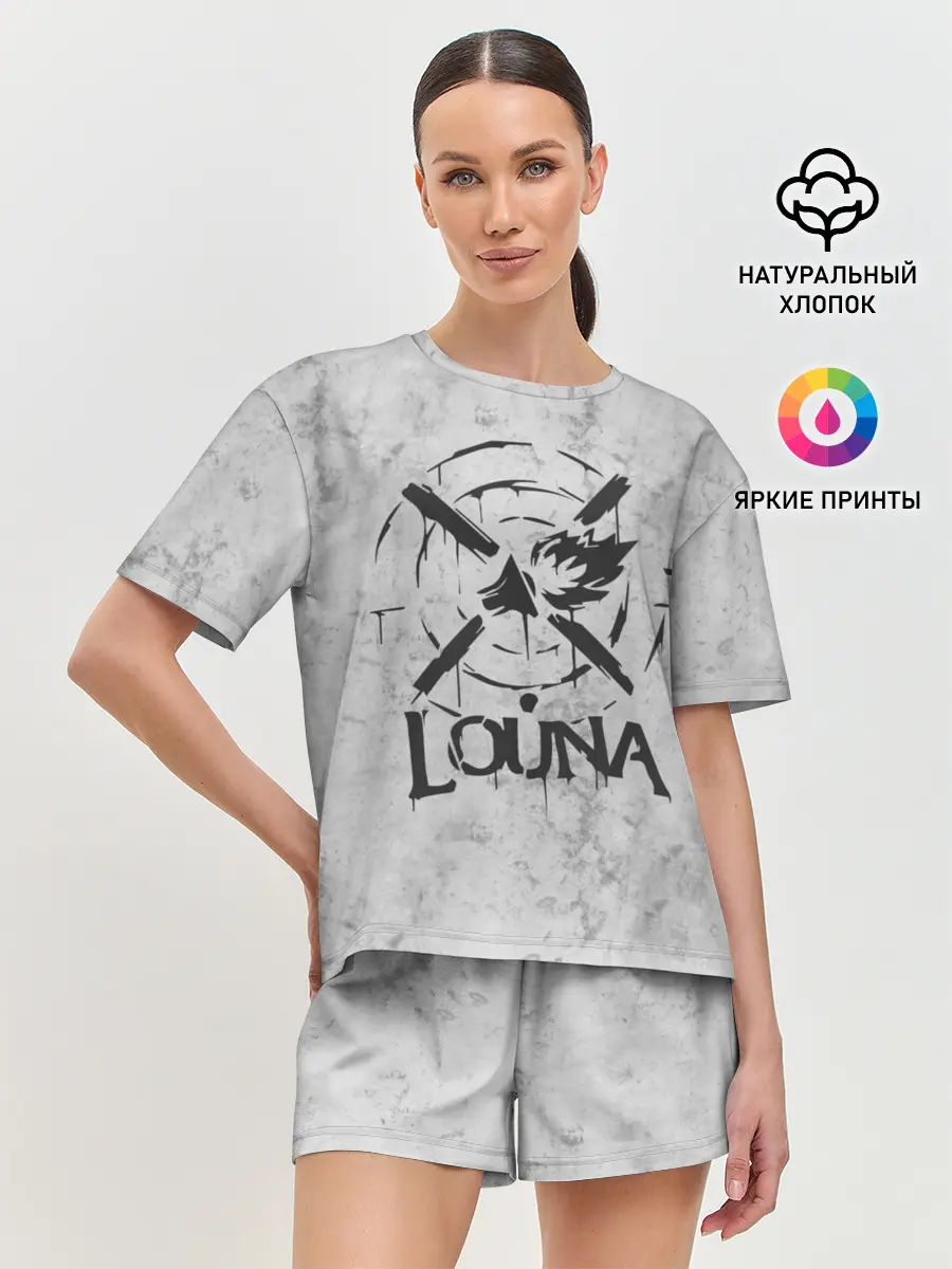 Женская пижама с шортами / Louna