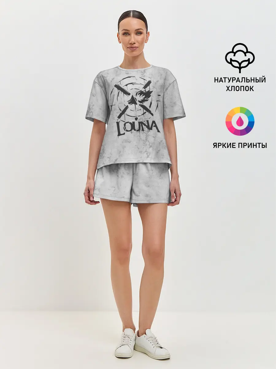 Женская пижама с шортами / Louna