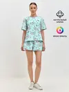 Женская пижама с шортами / Кавайные котики