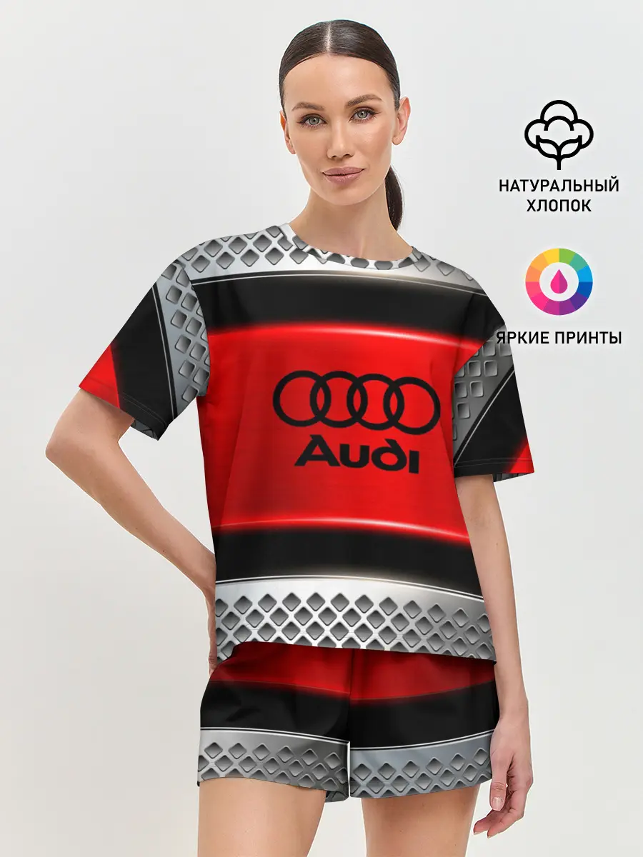Женская пижама с шортами / AUDI