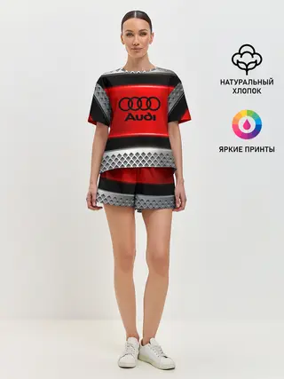Женская пижама с шортами / AUDI