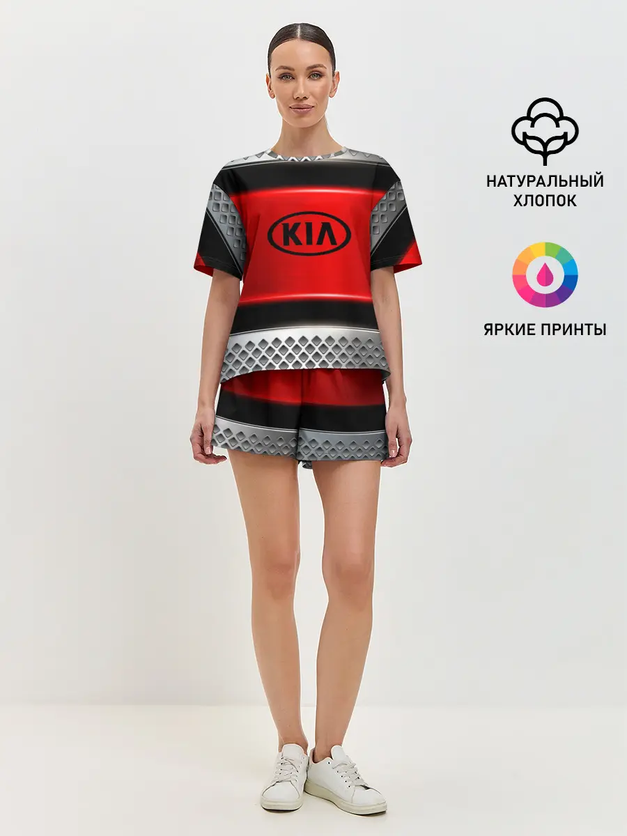 Женская пижама с шортами / KIA