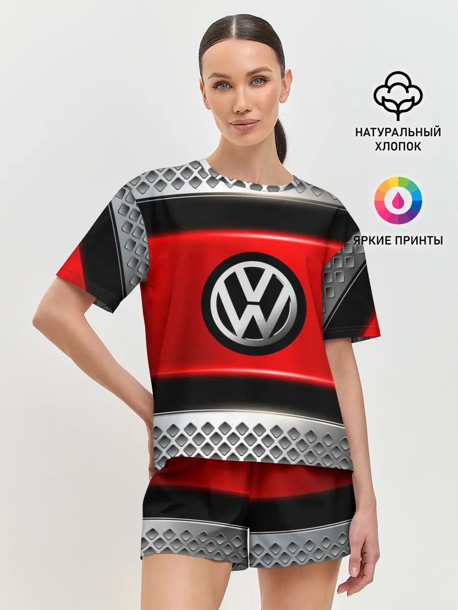 Женская пижама с шортами / VOLKSWAGEN