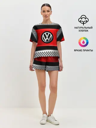 Женская пижама с шортами / VOLKSWAGEN