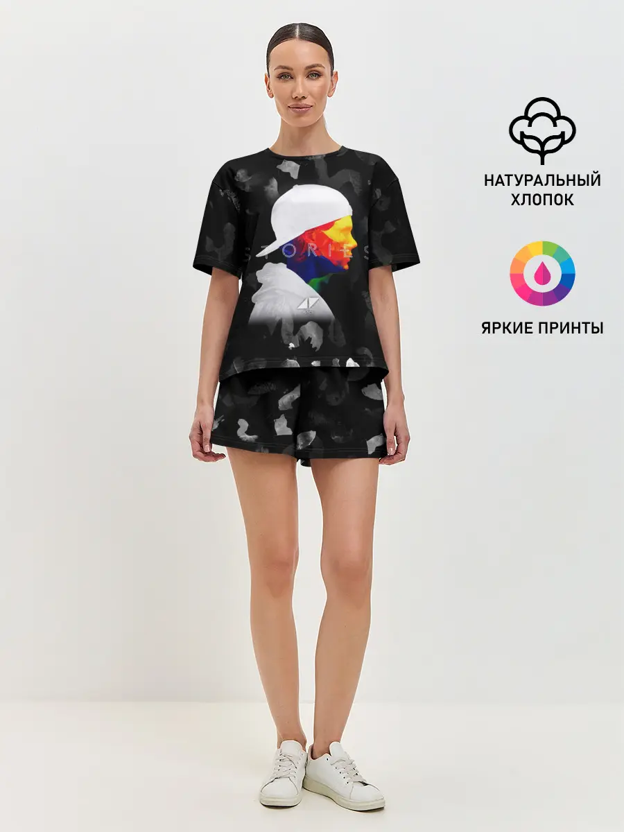 Женская пижама с шортами / Avicii - stories