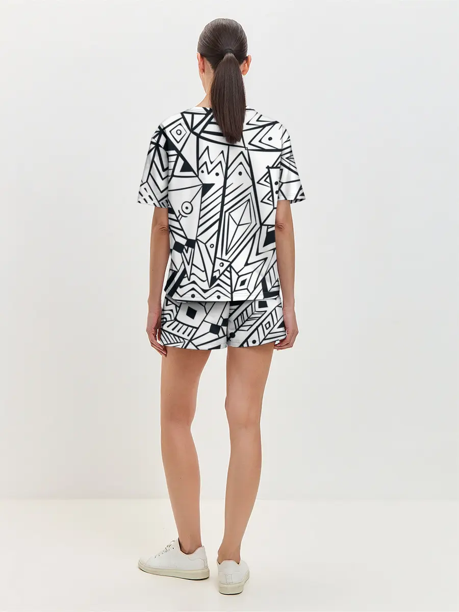 Женская пижама с шортами / Boho Style 2