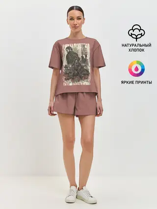 Женская пижама с шортами / The Last of Us_3