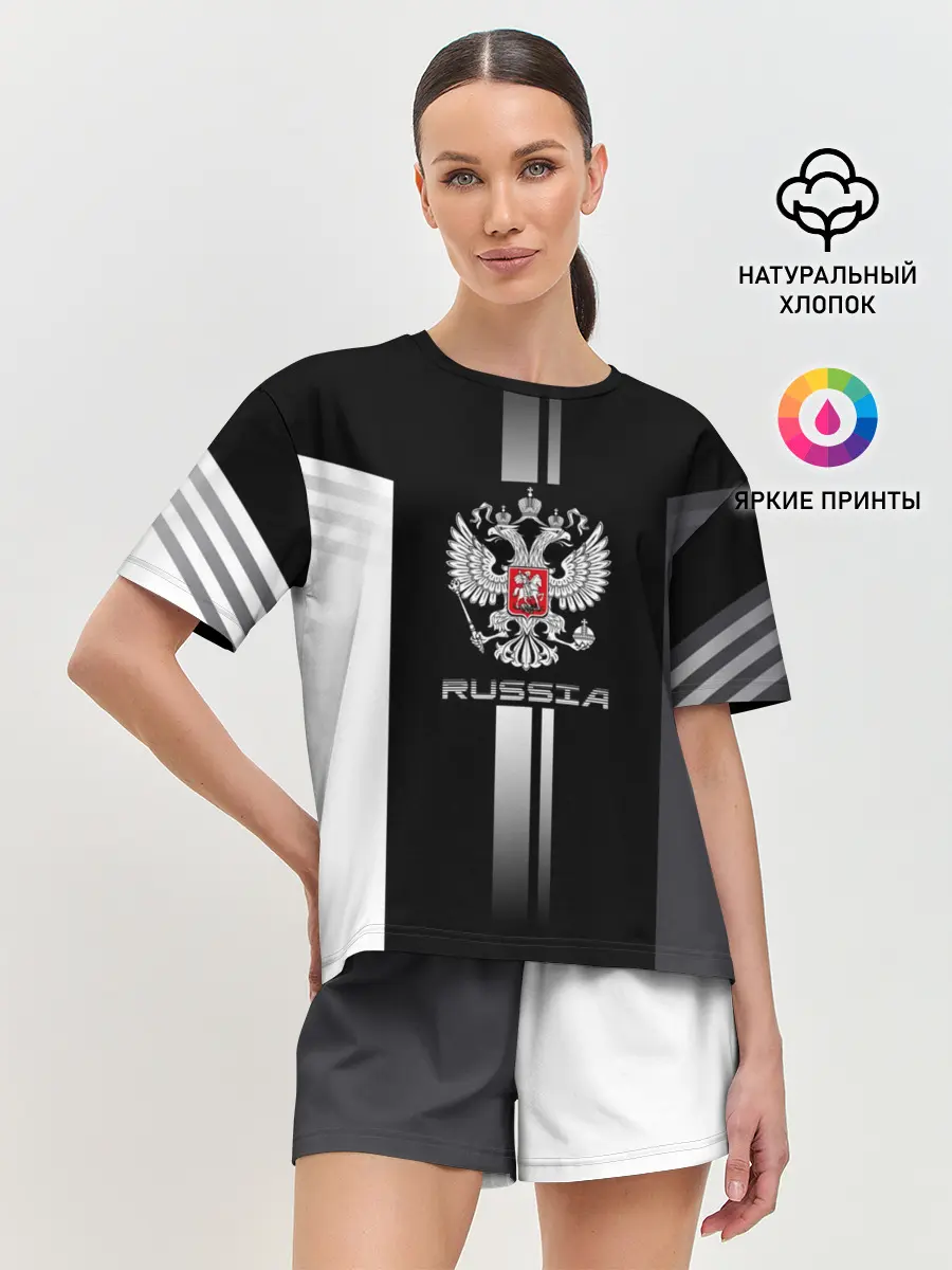 Женская пижама с шортами / Russia