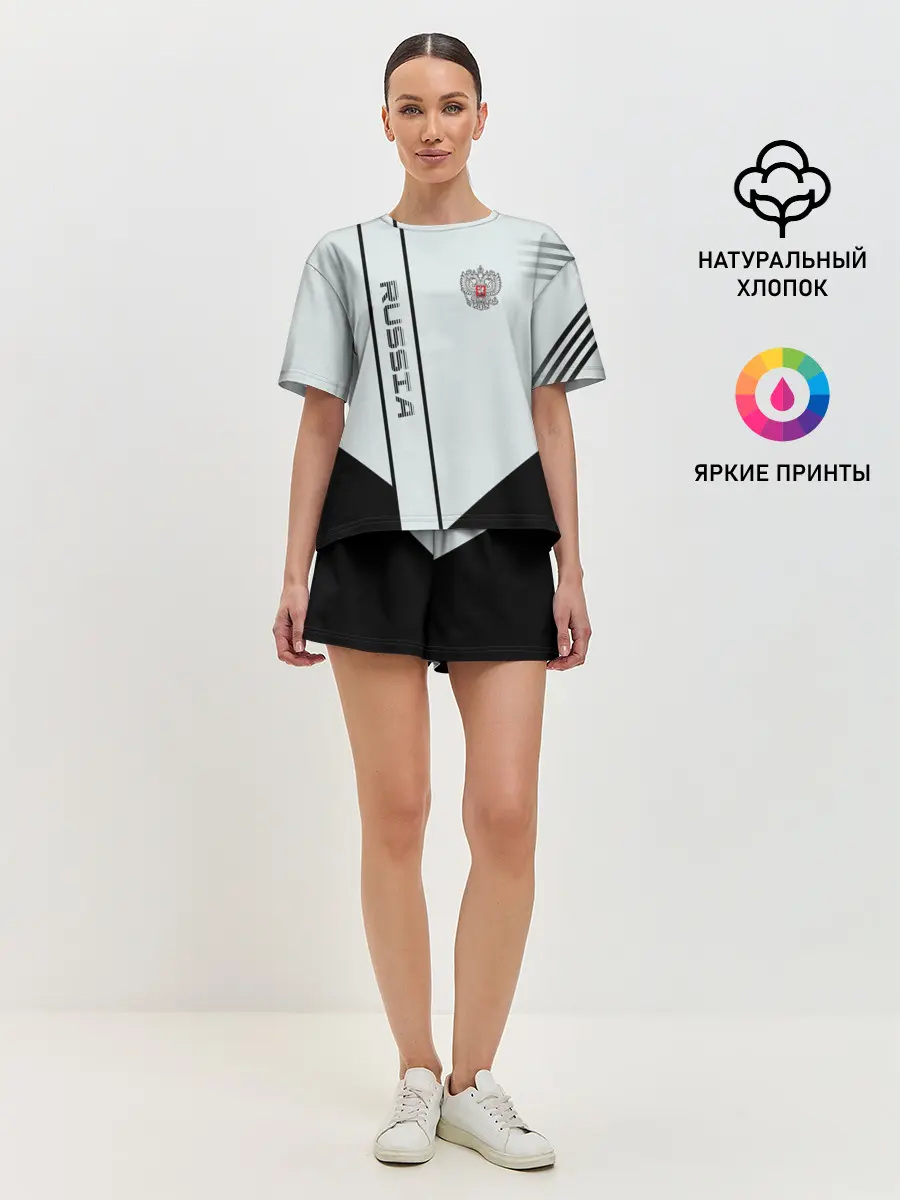 Женская пижама с шортами / Russia