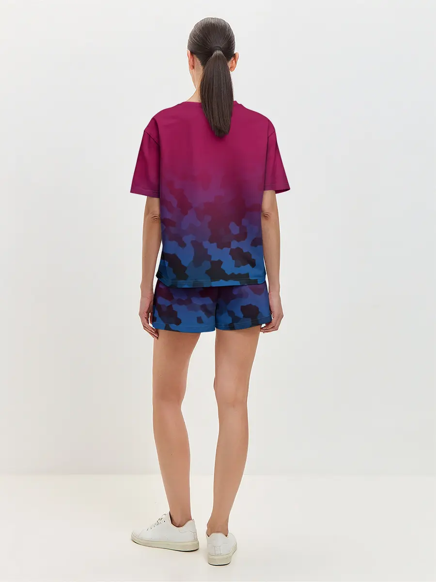 Женская пижама с шортами / FC BARCA SPORT