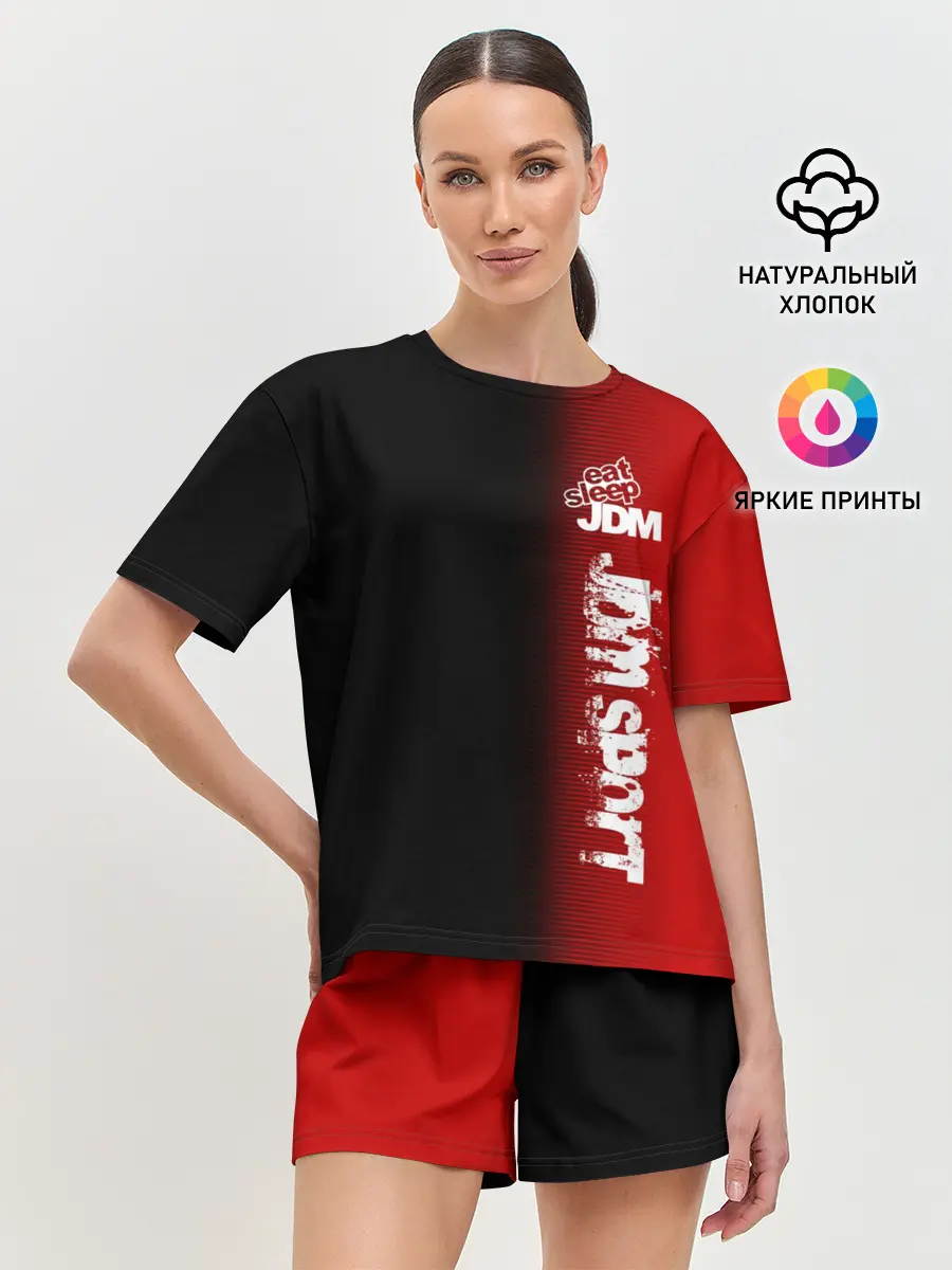 Женская пижама с шортами / JDM SPORT