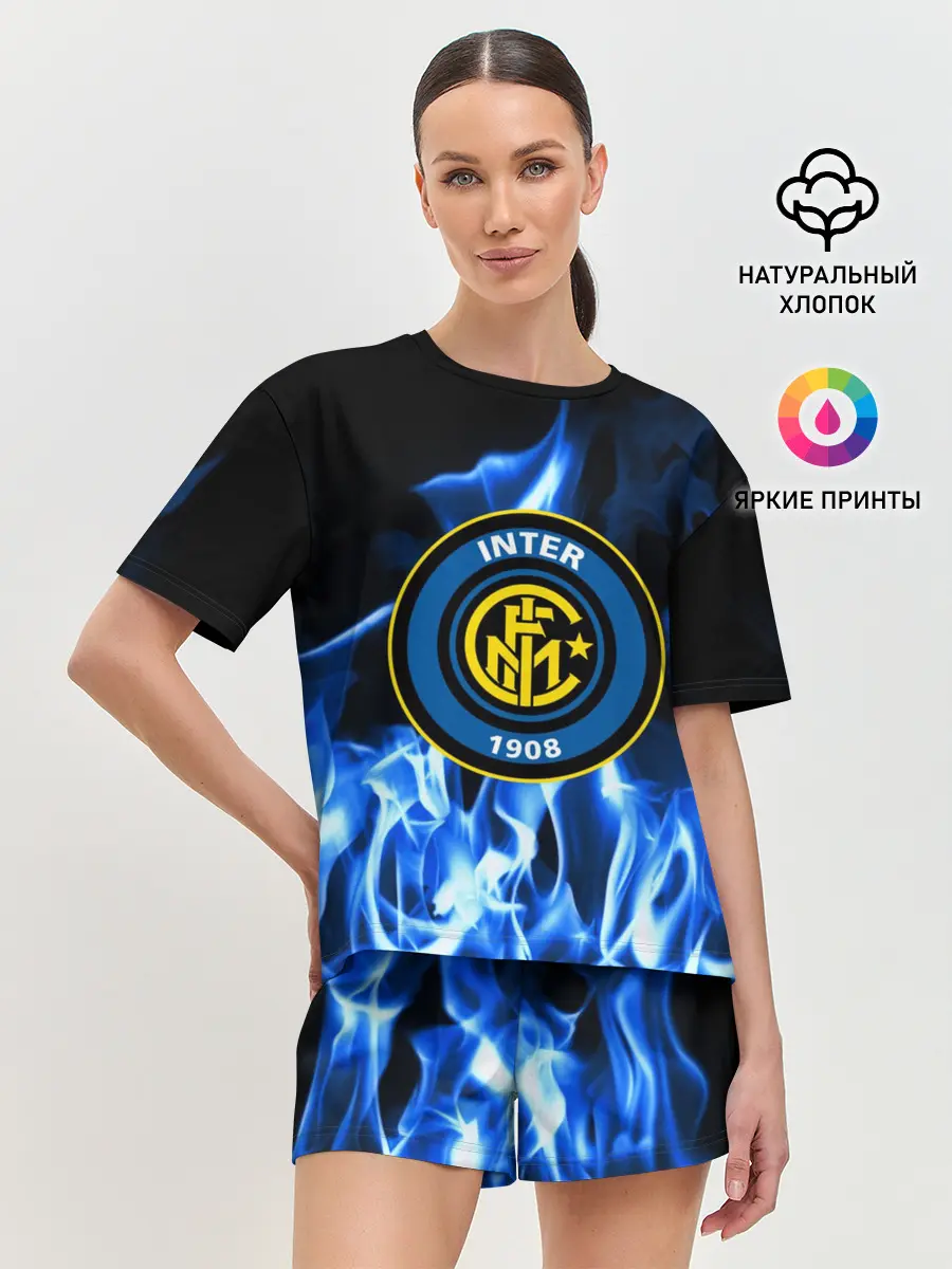 Женская пижама с шортами / INTER