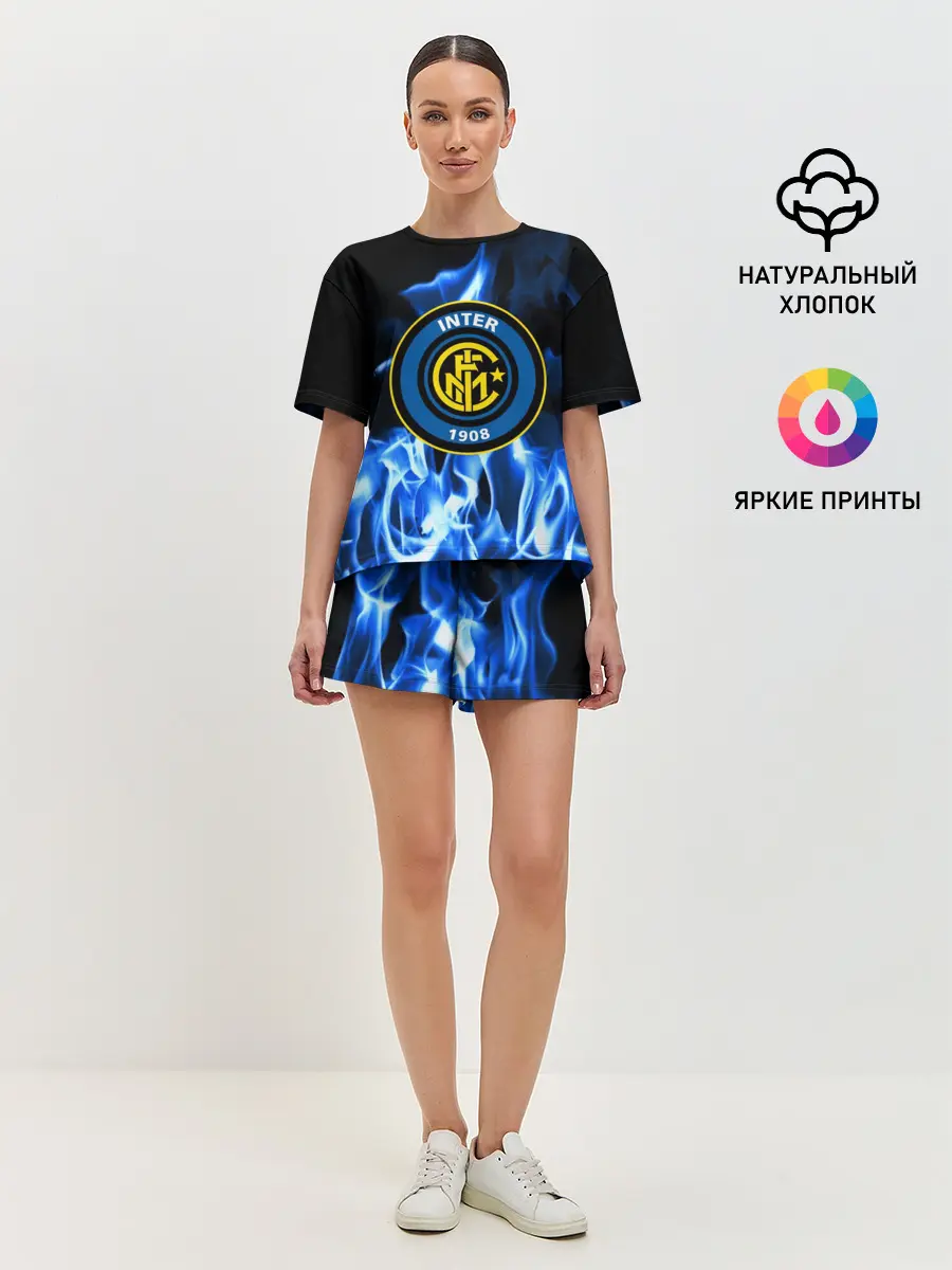 Женская пижама с шортами / INTER