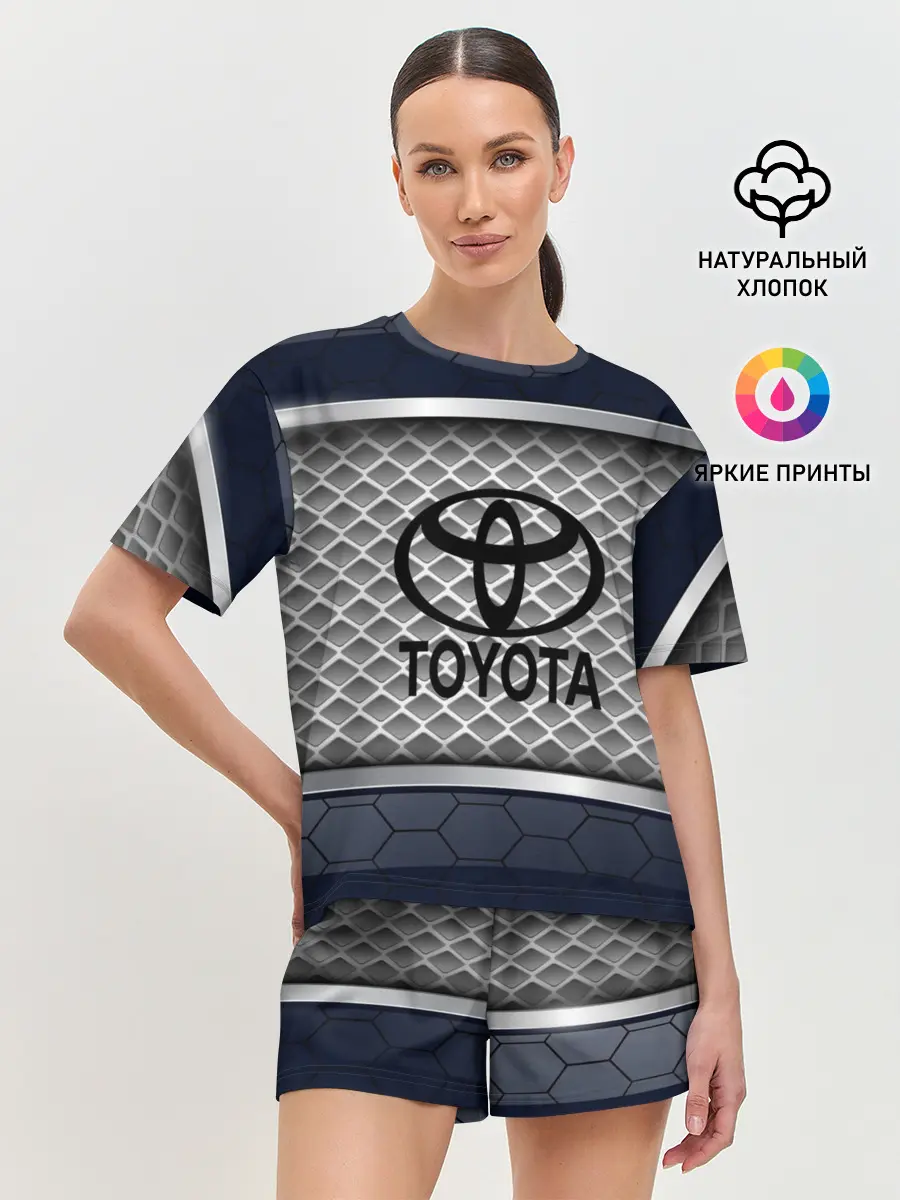 Женская пижама с шортами / TOYOTA SPORT