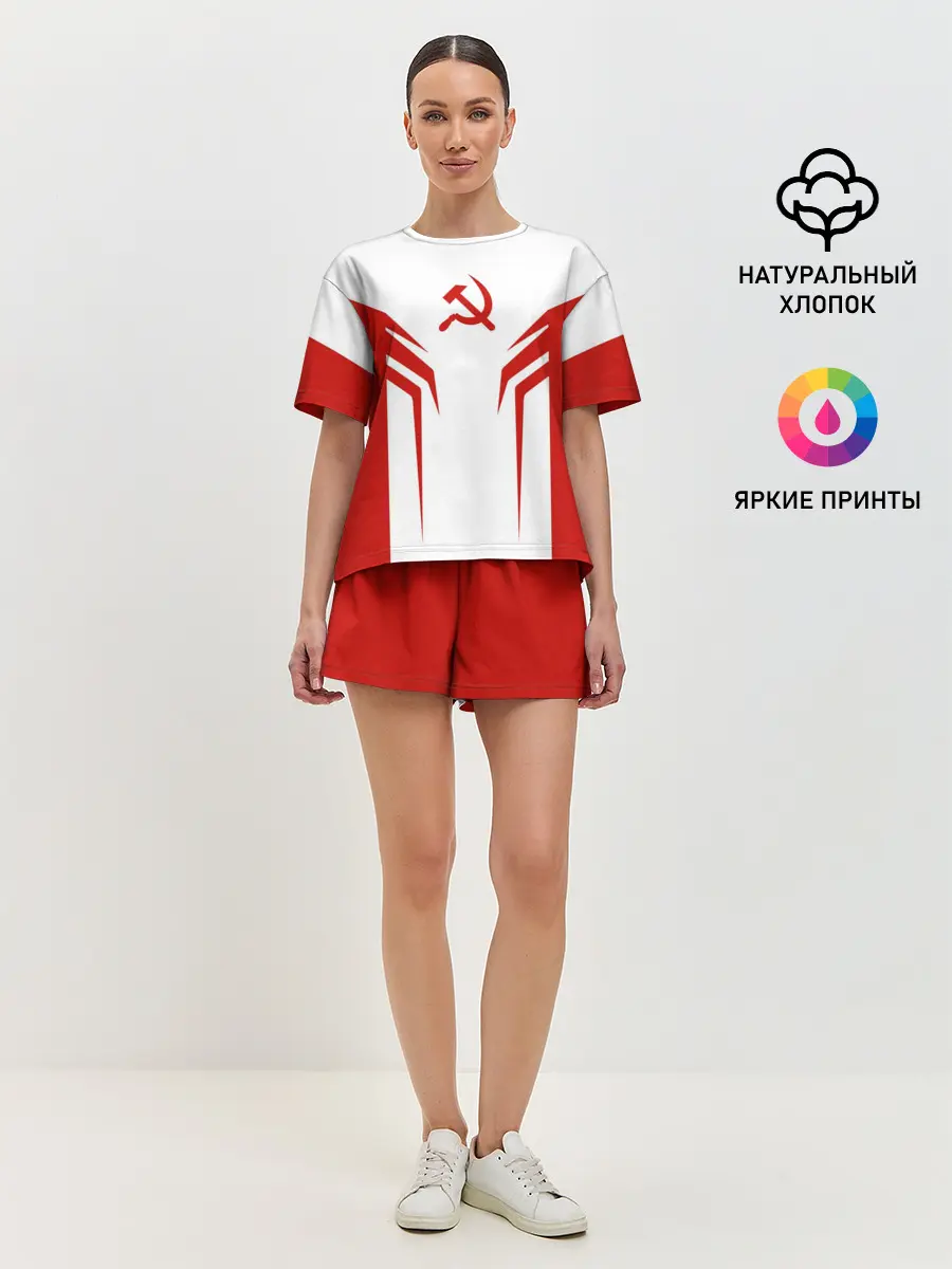 Женская пижама с шортами / СССР