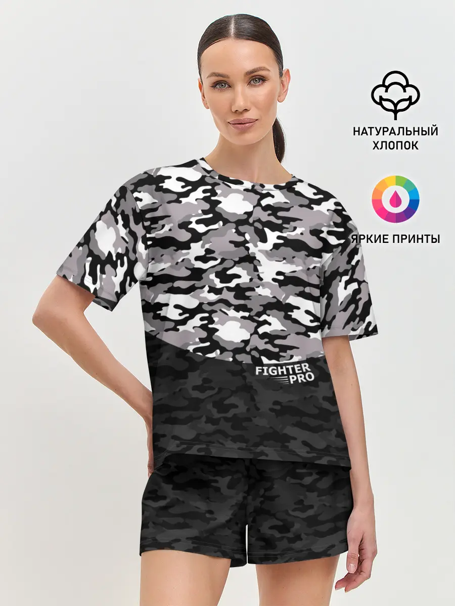 Женская пижама с шортами / Fighter PRO