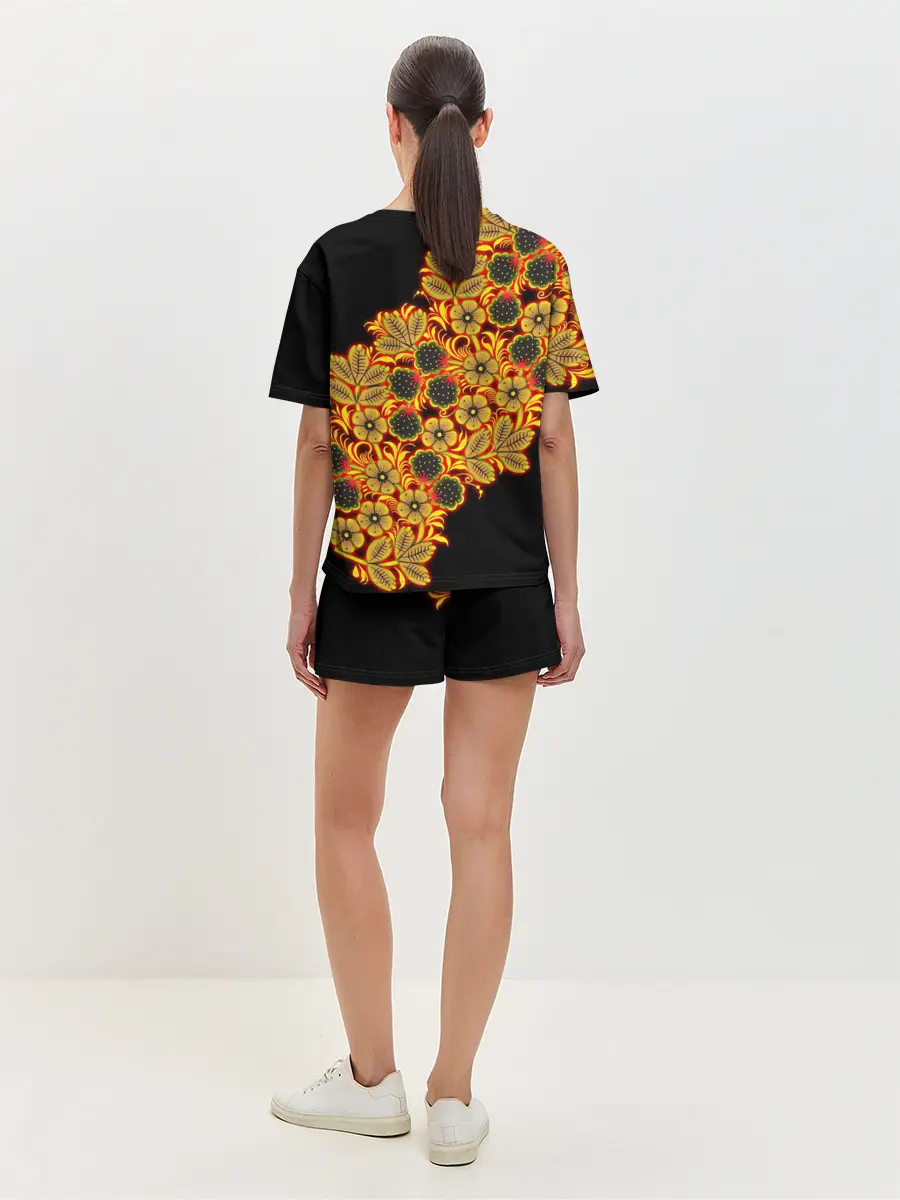 Женская пижама с шортами / Славянский орнамент