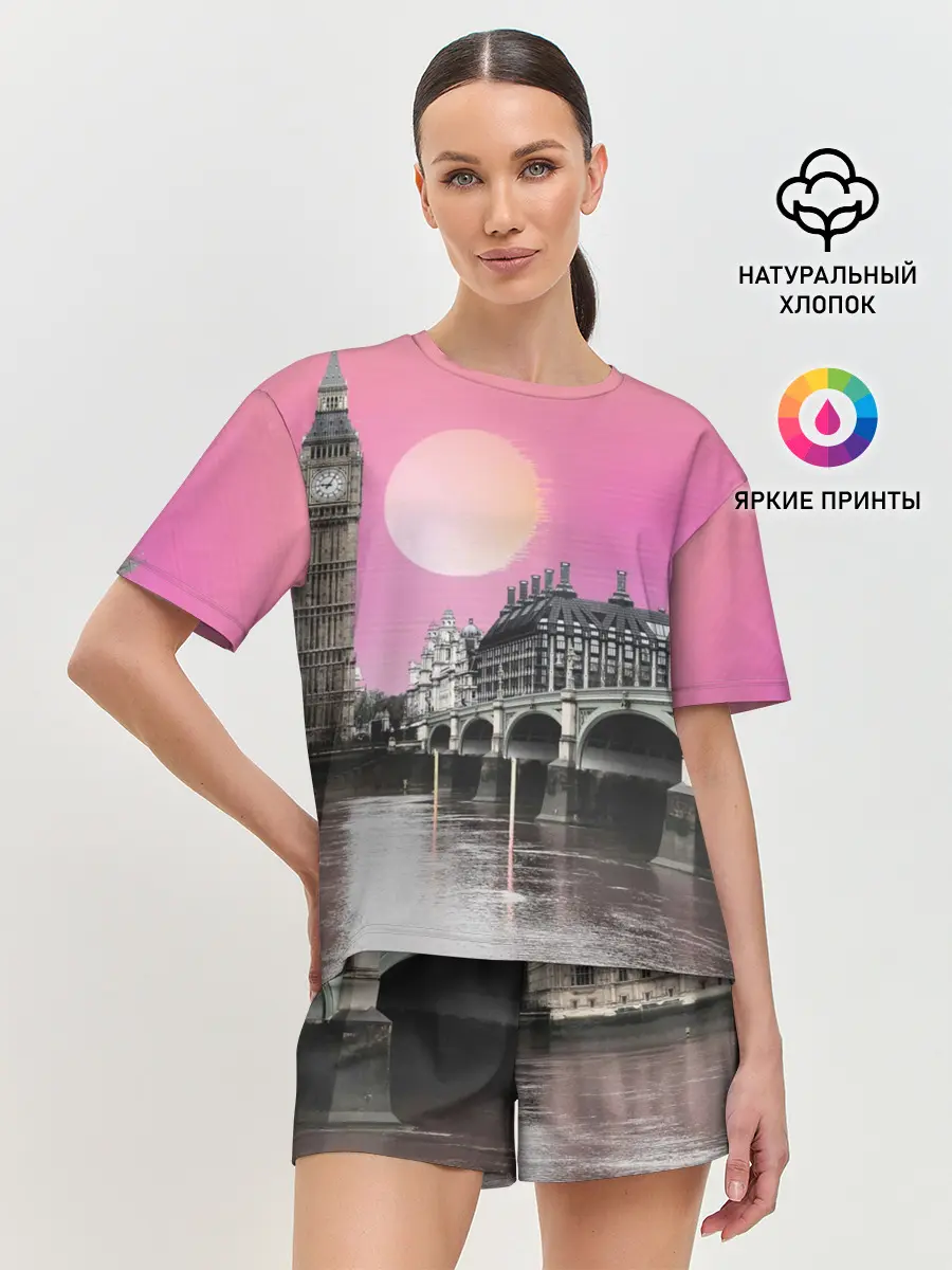 Женская пижама с шортами / UK