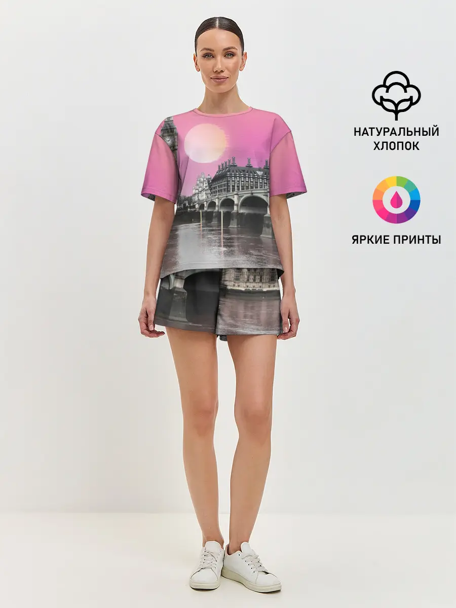 Женская пижама с шортами / UK