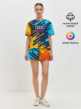 Женская пижама с шортами / AUDI.