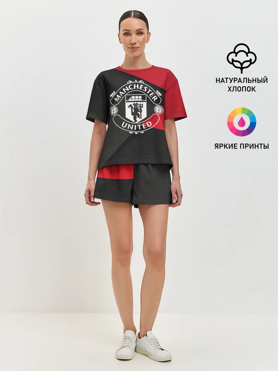 Женская пижама с шортами / Манчестер форма