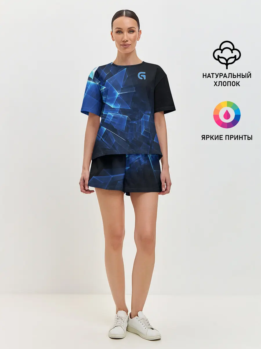 Женская пижама с шортами / GEOMETRY.
