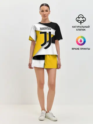 Женская пижама с шортами / Ювентус формы
