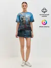 Женская пижама с шортами / God of War