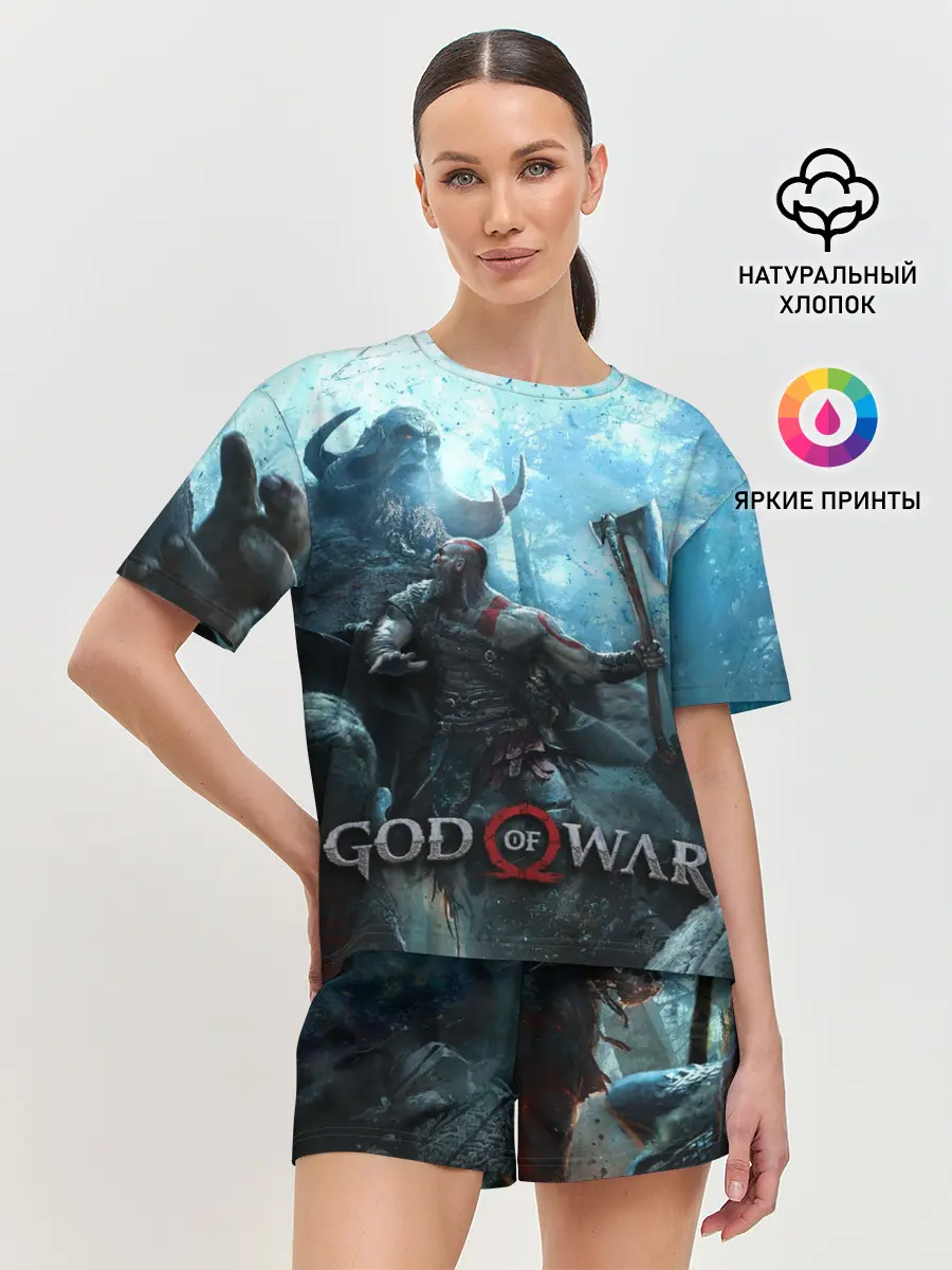 Женская пижама с шортами / Kratos