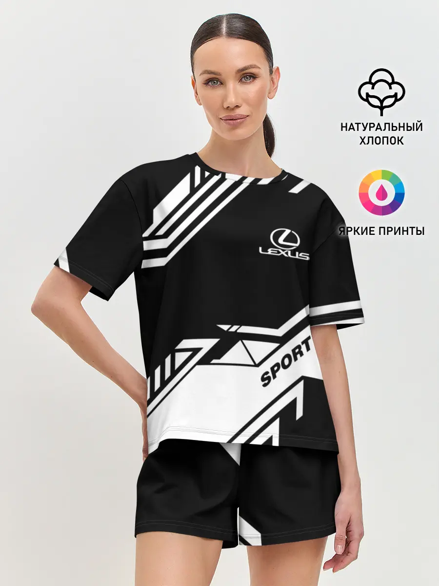 Женская пижама с шортами / LEXUS SPORT