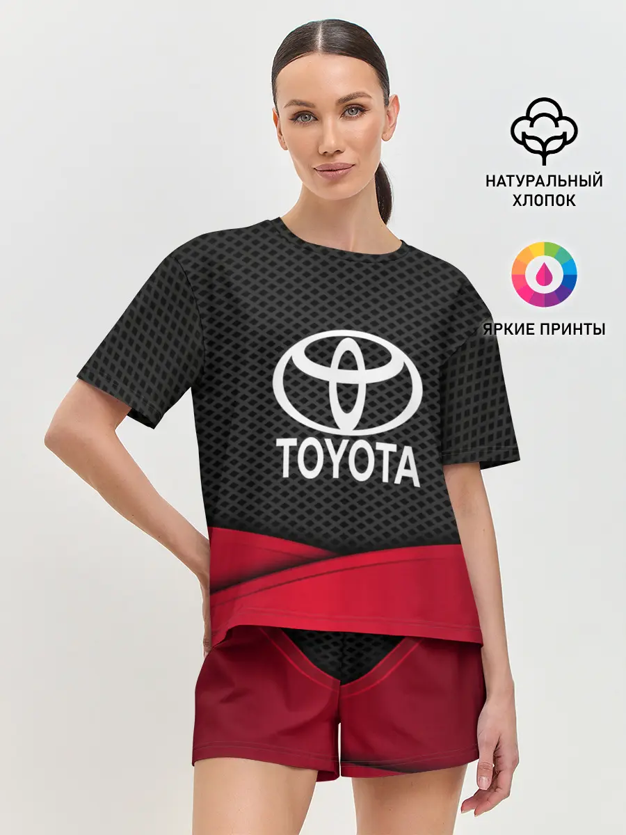 Женская пижама с шортами / TOYOTA