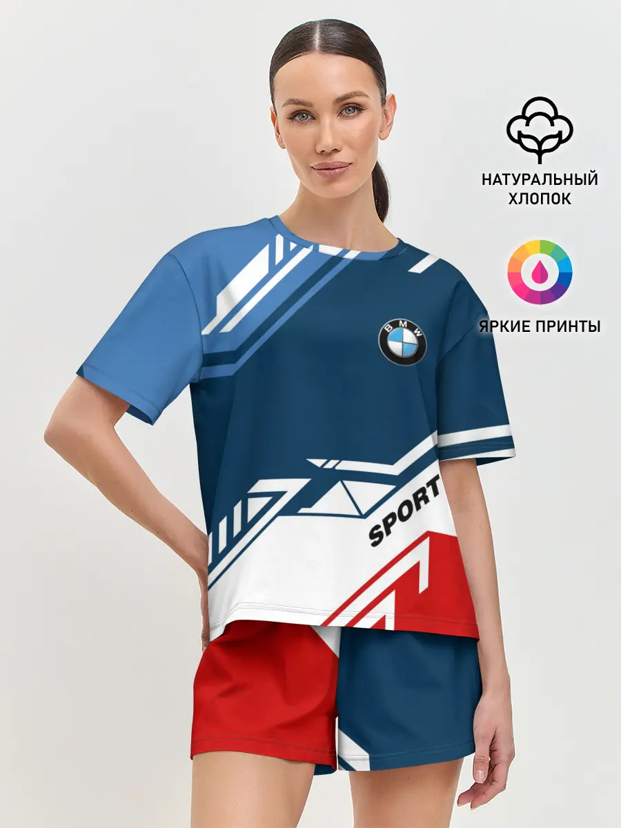 Женская пижама с шортами / BMW SPORT