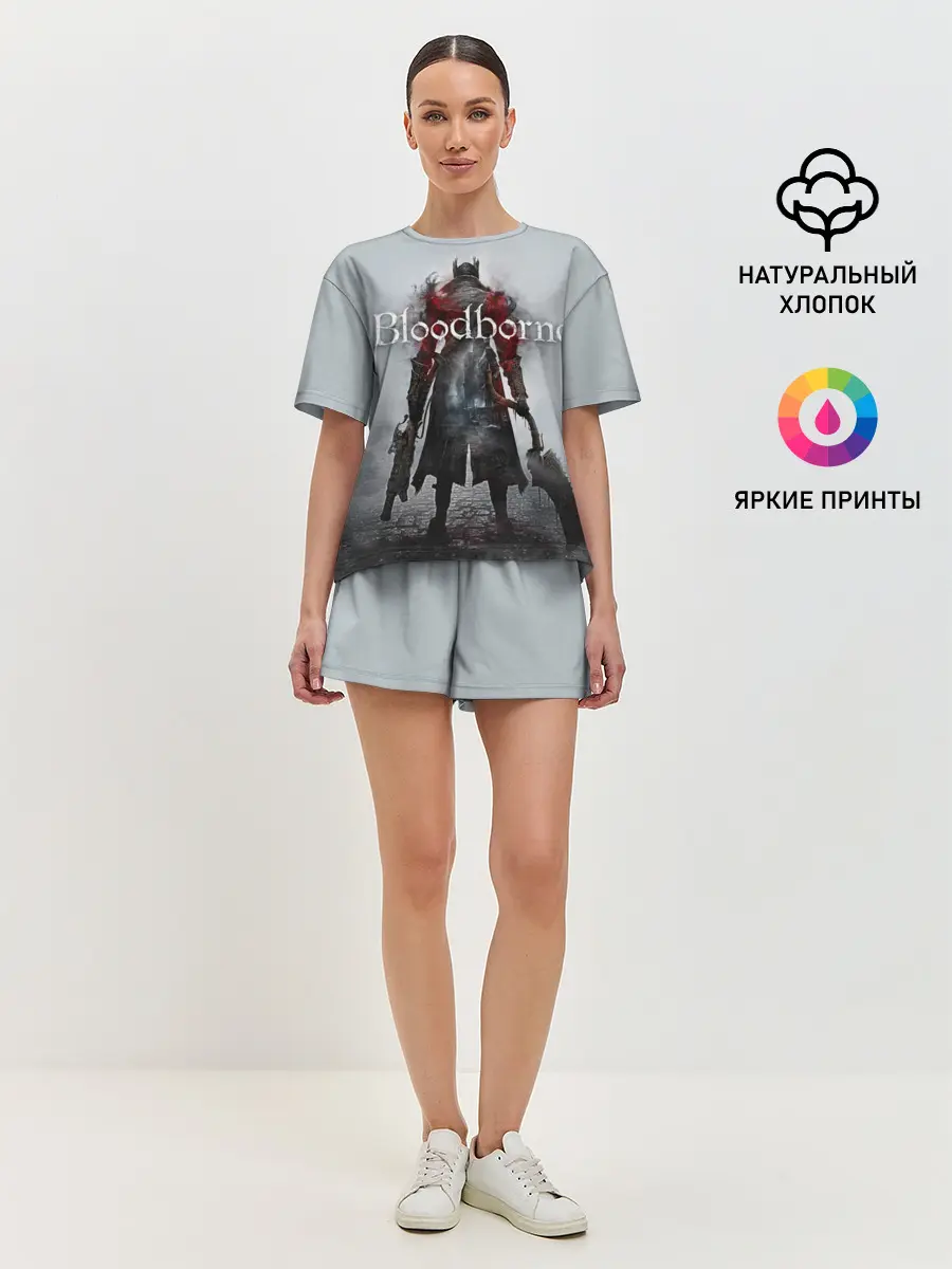 Женская пижама с шортами / Bloodborne