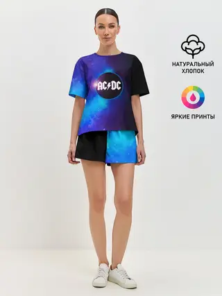Женская пижама с шортами / ACDC