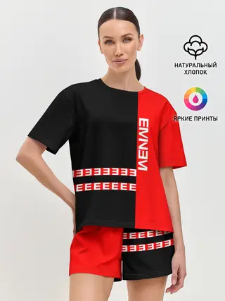 Женская пижама с шортами / Eminem