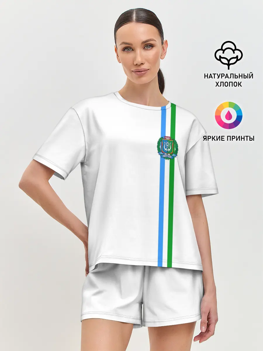 Женская пижама с шортами / Ханты-Мансийский округ