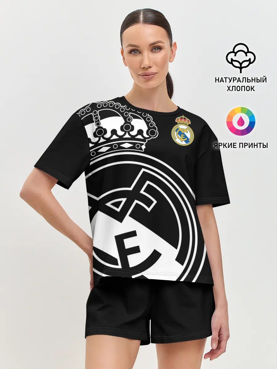 Женская пижама с шортами / Real Madrid Exclusive