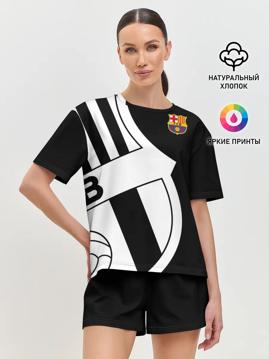 Женская пижама с шортами / Barcelona Exclusive