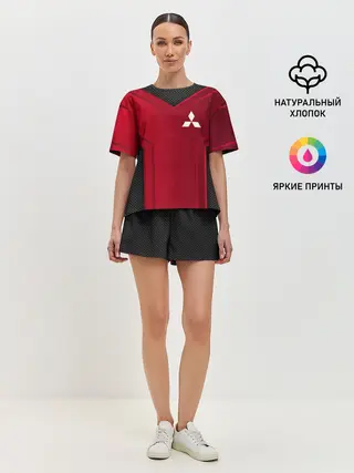 Женская пижама с шортами / mitsubishi sport