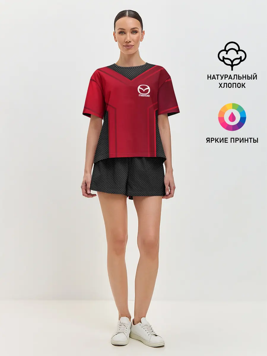 Женская пижама с шортами / mazda sport