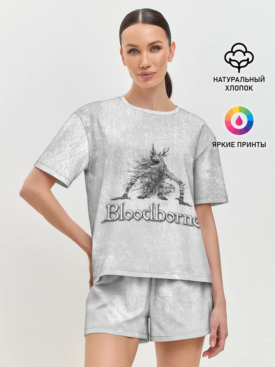 Женская пижама с шортами / Bloodborne