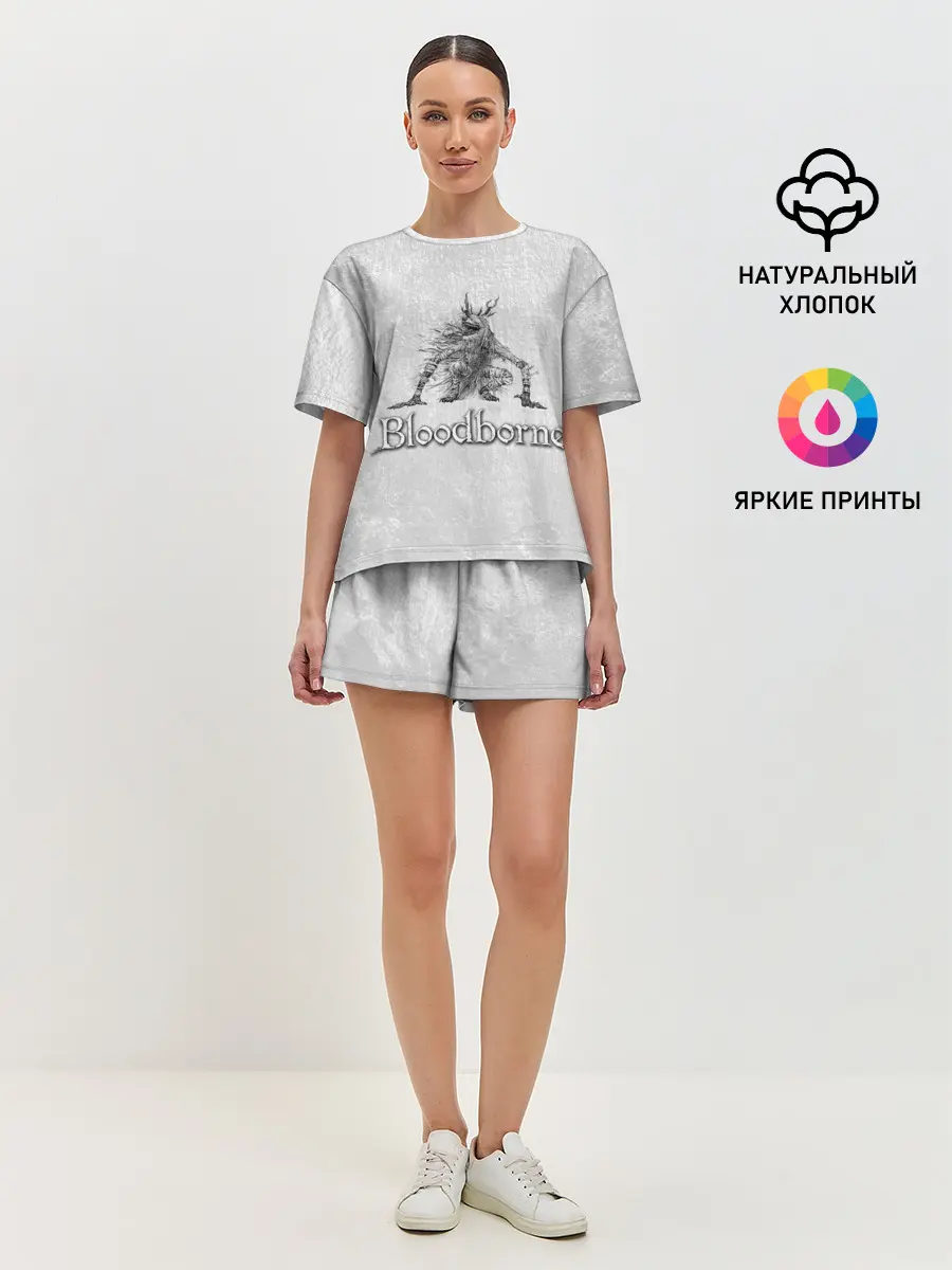 Женская пижама с шортами / Bloodborne