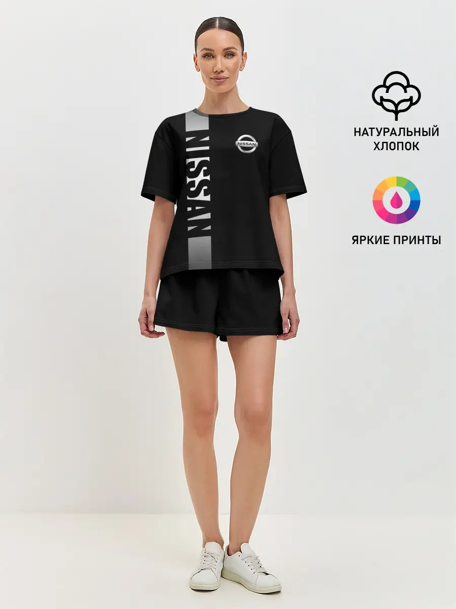 Женская пижама с шортами / NISSAN SPORT