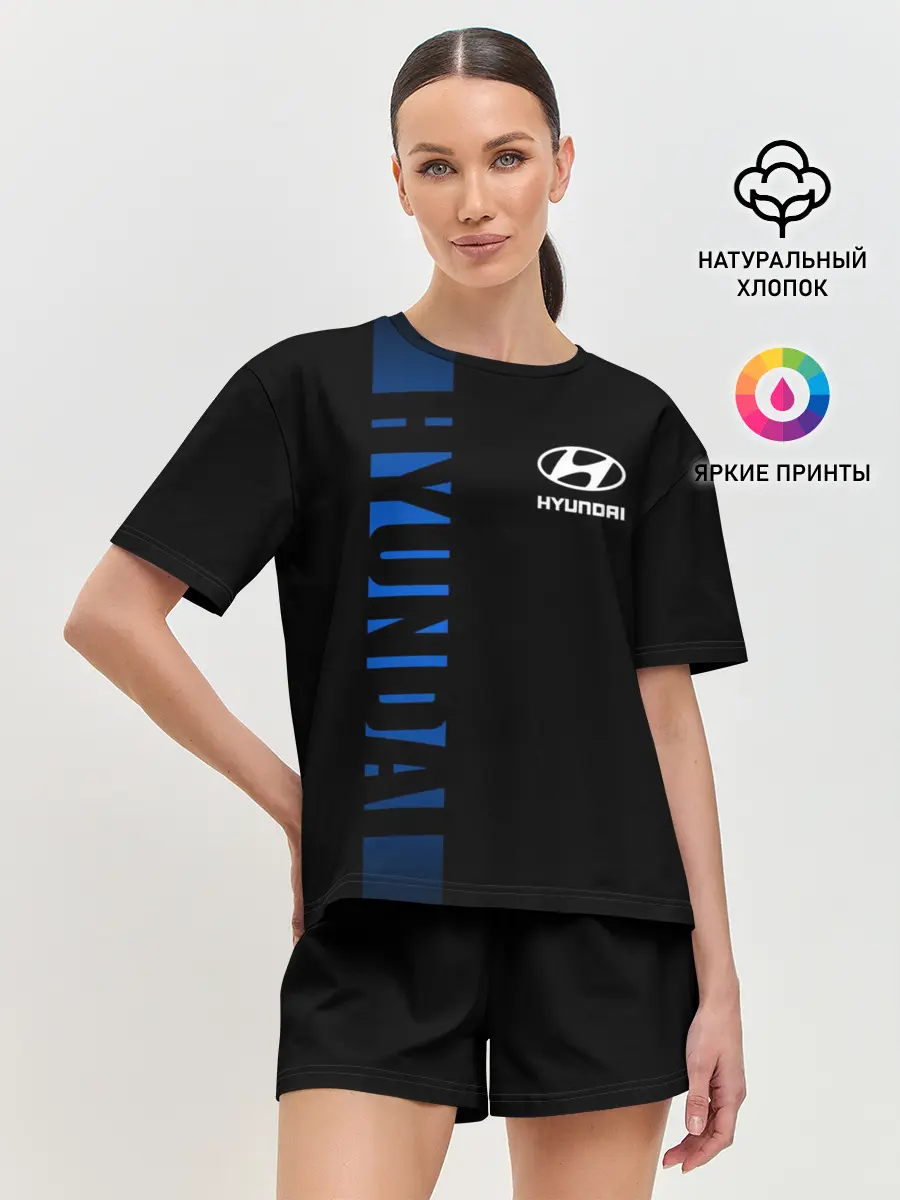 Женская пижама с шортами / HYUNDAI SPORT