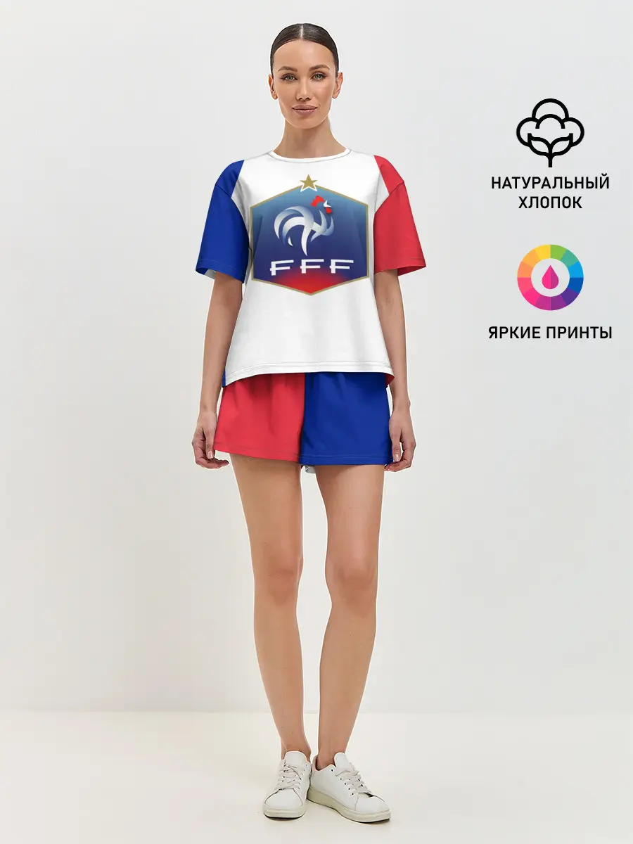 Женская пижама с шортами / Сборная Франции